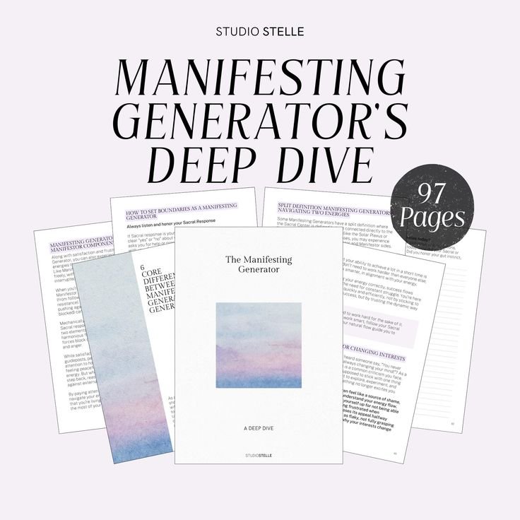 Deep Dive into Understanding Your Human Design Generator Type